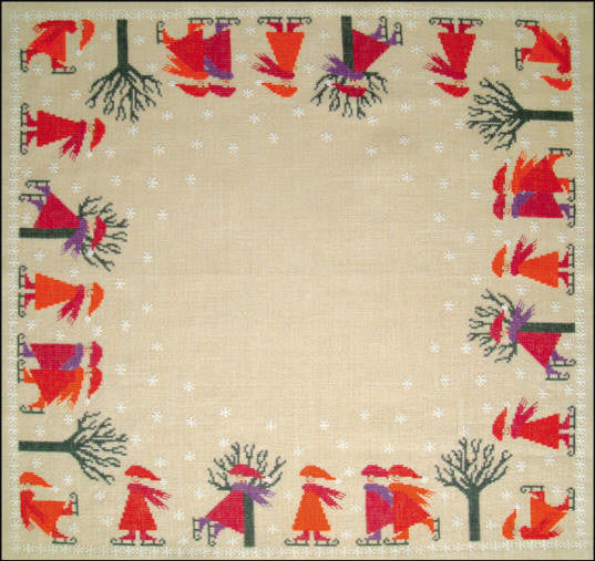 Skating Pixies Tablecloth Skating Pixies Tablecloth
