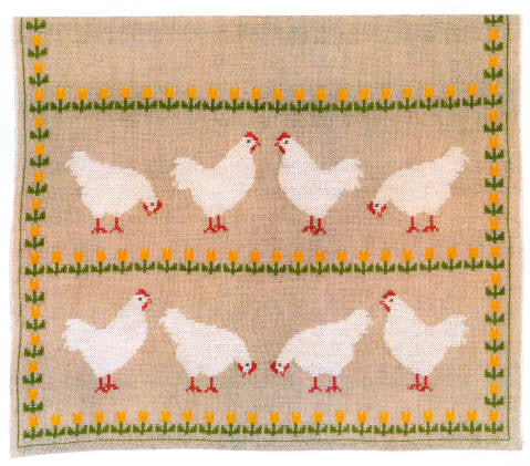 White Chickens Runner White Chickens Runner