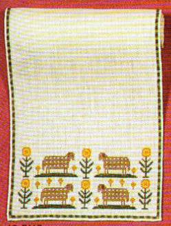 Sheep and Flowers Runner Sheep and Flowers Runner