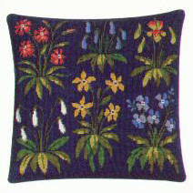 Flowers on Blue 2 Flowers on Blue 2
