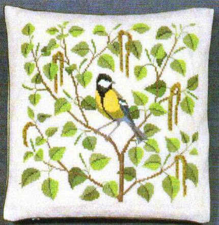 Great Tit Pillow (B) Great Tit Pillow (B)