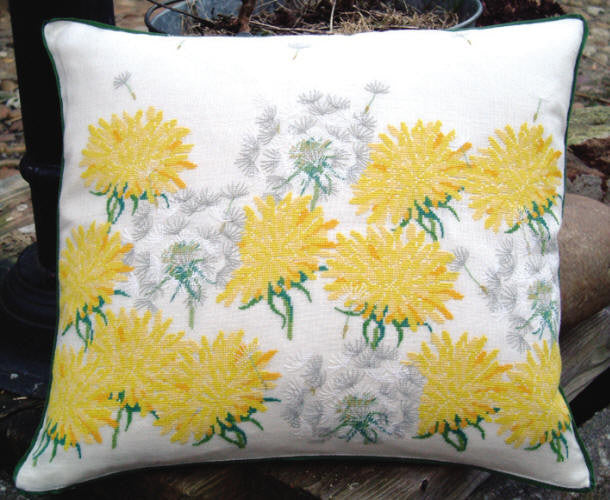 Dandelion Pillow Dandelion Pillow