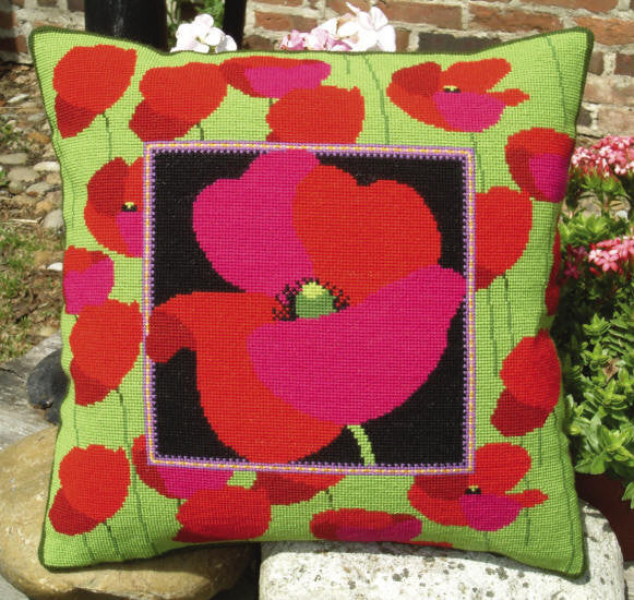 Poppies Pillow Poppies Pillow