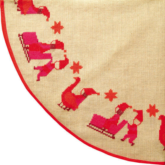 Pixies & Geese Tree Skirt Pixies & Geese Tree Skirt