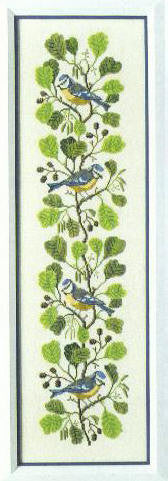 Blue Tit & Alder Branches Blue Tit & Alder Branches