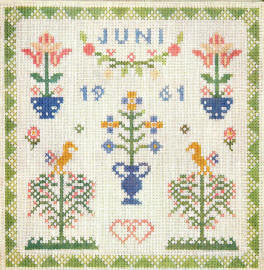 Birthday Sampler, June Birthday Sampler, June
