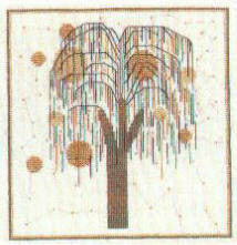 Weeping Willow, October Calendar 1974 Weeping Willow, October Calendar 1974