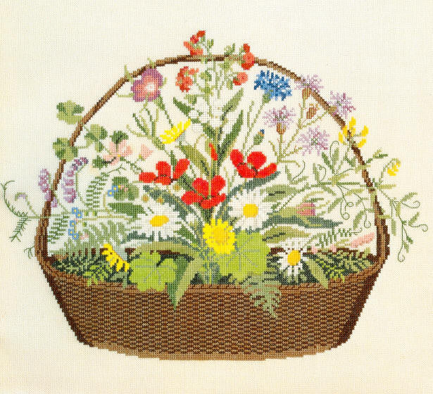 Flowers in a Basket Flowers in a Basket
