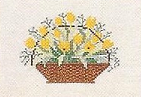Basket of Yellow Tulips Basket of Yellow Tulips