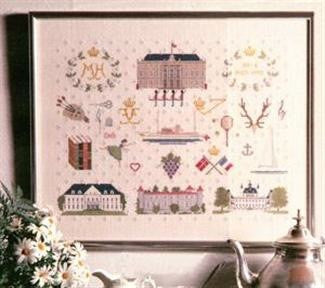 Sampler, Silver Wedding Anniversary Sampler, Silver Wedding Anniversary