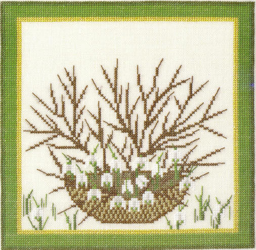 Flowers in a Basket, Jan 1994 Calendar Flowers in a Basket, Jan 1994 Calendar