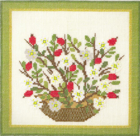 Flowers in a Basket, Sept 1994 Calendar Flowers in a Basket, Sept 1994 Calendar