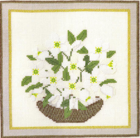 Flowers in a Basket, Dec 1994 Calendar Flowers in a Basket, Dec 1994 Calendar