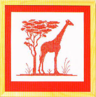 Giraffe and Acacia Giraffe and Acacia