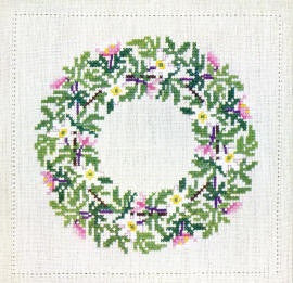 Anemone Wreath, April Anemone Wreath, April