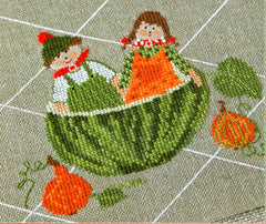 Stickmuster Oktober (October Chart)