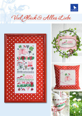 Stickvorlage Viel Glück & Alles Liebe (Congratulations and Love to All Chart) Stickvorlage Viel Glück & Alles Liebe (Congratulations and Love to All Chart)