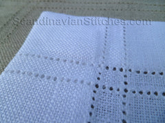 Double Hem Stitched Large Table Square