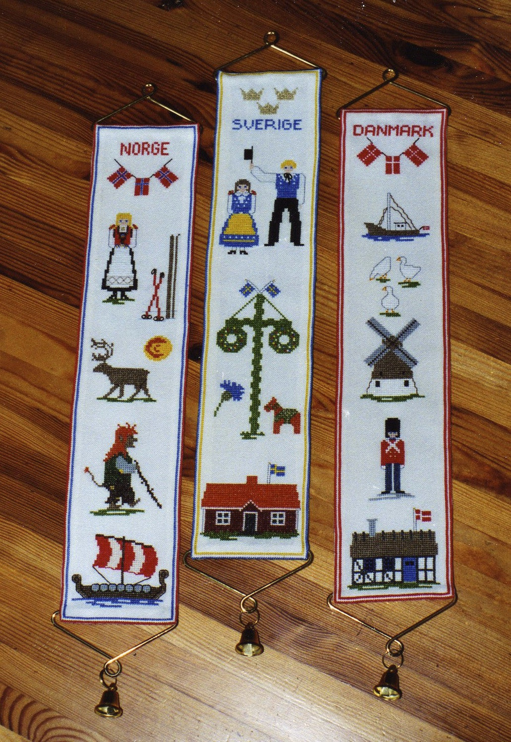 Scandinavian Bell Pulls by Gunilla's Designs Scandinavian Bell Pulls by Gunilla