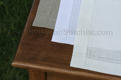 Double Hem Stitched Large Runner