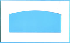 White Arch Cut-Out