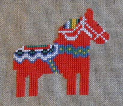 Dala Horse Kit, bleached