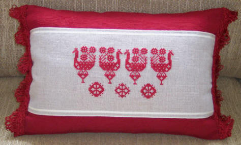 Red Rooster Pillow