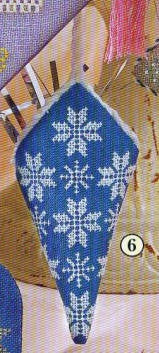 Snowflake Christmas Ornament Chart