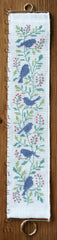 Blue Birds Mini Bell Pull