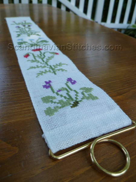 Wildflowers Mini Bell Pull