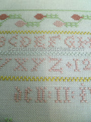 Swedish 1796 Sampler Reproduction Chart