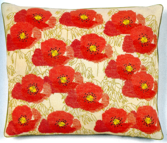 Poppies Pillow