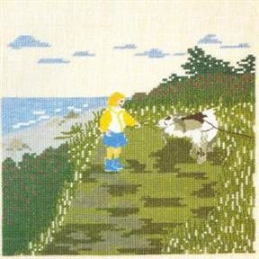 Girl and Goat, Calendar 1991