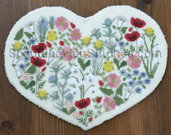 Heart with Flowers