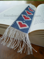 Blue Heart Bookmark