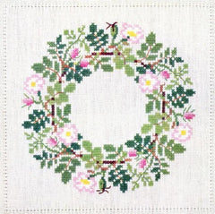 Wild Rose Wreath, June