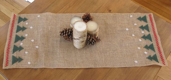 Hessian Christmas Tree Runner Kit